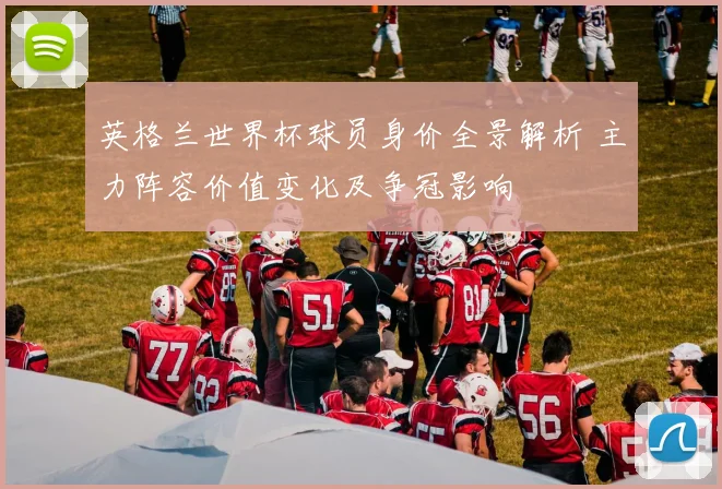 英格兰世界杯球员身价全景解析 主力阵容价值变化及争冠影响